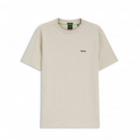 Boss Green Camiseta básica beige 50506373-275