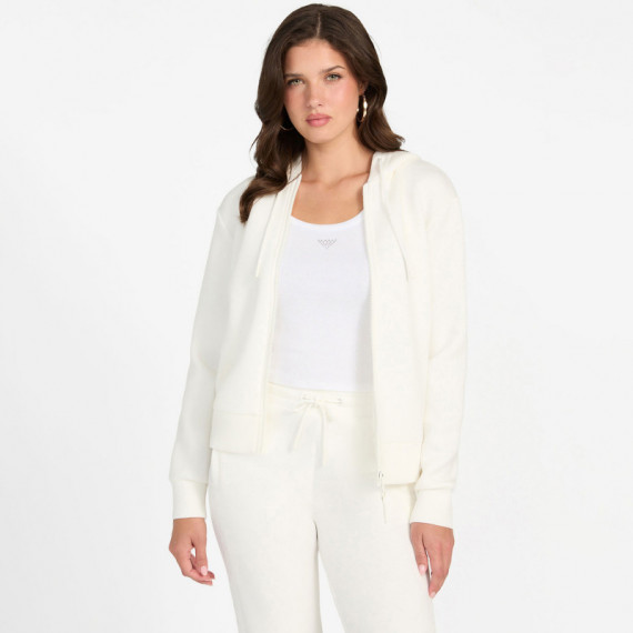 Guess Athleisure Chaqueta Blanca V3RQ11 K7UW2-G6K5
