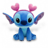Peluche Stitch con Corazones Disney 25 Cm  SIMBA