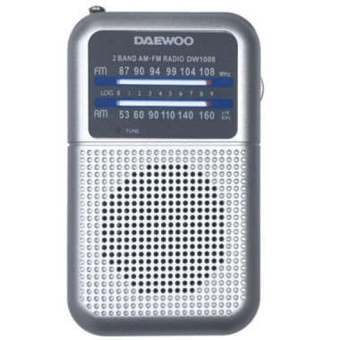 DAEWOO DW1008SL Radio Am/fm Plata