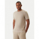 Marzio Cn Ss T-shirt Impact Grey  GUESS