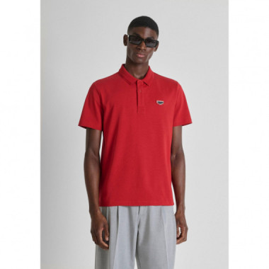 POLO MANGA CORTA FA100258 CILIEGIA