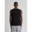 Camiseta sin Mangas FA100258 Nero  ANTONY MORATO
