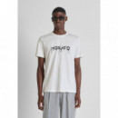 Camiseta Manga Corta FA100144 Crema  ANTONY MORATO