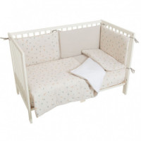 Funda Nórdica + Protector + Funda de Almohada Cuna Nairobi Bimbidreams  BIMBI DREAMS