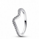 PANDORA Anillo Ola Brillante 192539C01