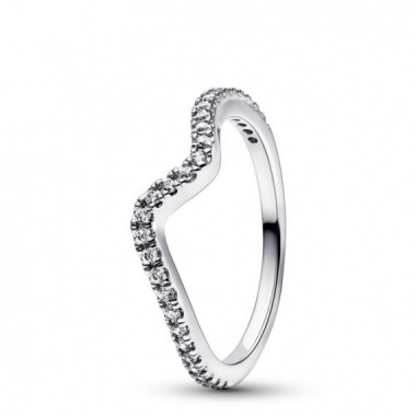 PANDORA Anillo Ola Brillante 192539C01