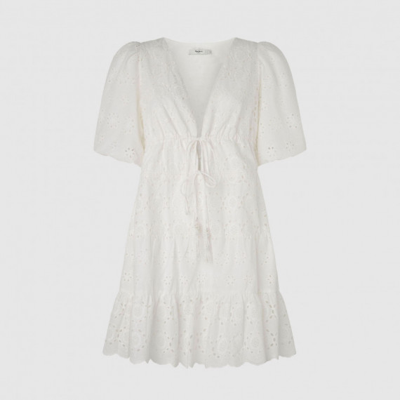 PEPE JEANS Vestido Delia Blanco PL953475-800