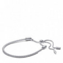 PANDORA Pulsera PANDORA Moments Cadena con Tachuelas 593090C00