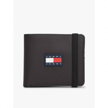 Tjm Daily Tech Cc & Coin Black  TOMMY HILFIGER