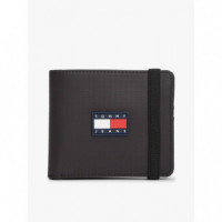Tjm Daily Tech Cc & Coin Black  TOMMY HILFIGER