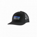 Gorros y Gorras Gorra PATAGONIA P-6 Logo Trucker Black