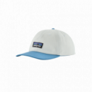 Gorros y Gorras Gorra PATAGONIA P-6 Label Trad Birch White / Shore Blue