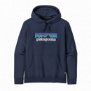 Jerséis y Sudaderas Sudadera PATAGONIA P-6 Logo Uprisal New Navy