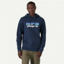 Jerséis y Sudaderas Sudadera PATAGONIA P-6 Logo Uprisal New Navy