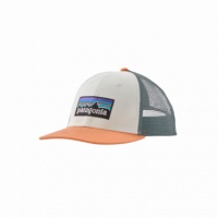 Gorros y Gorras Gorra PATAGONIA P-6 Logo Lopro Trucker White / Peach Sherbet