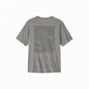 Camisetas Hombre Camiseta PATAGONIA M’s Cap Cool Daily Shirt Strataspire Feather Grey