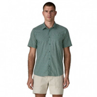 Camisas Camisa PATAGONIA Go-to Suns: Blue Sage