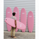 Surfboard Soft Big UP 8'0 Pink-white