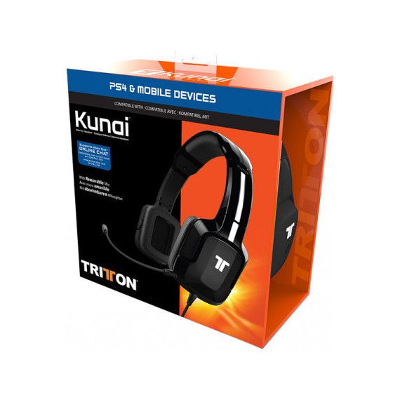 Auricular Tritton Kunai Negro (PS4/PS3/PSV/MP3)  SHINE STAR S.A