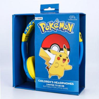 Auriculares Infantiles Pokemon Pikachu  OTL