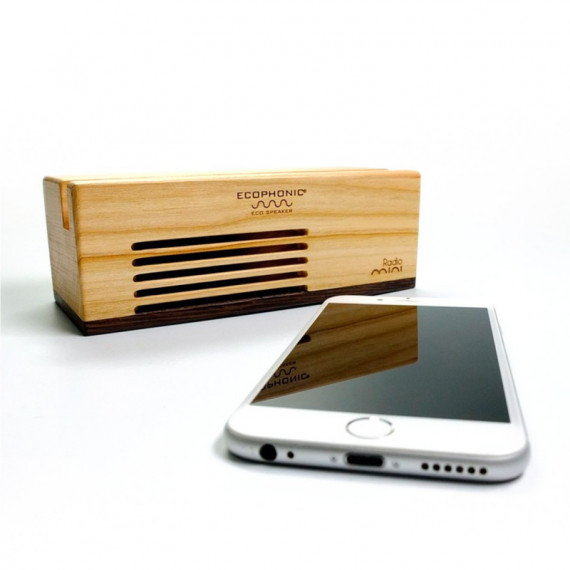 Altavoz ECOPHONIC Radio Mini Cerezo