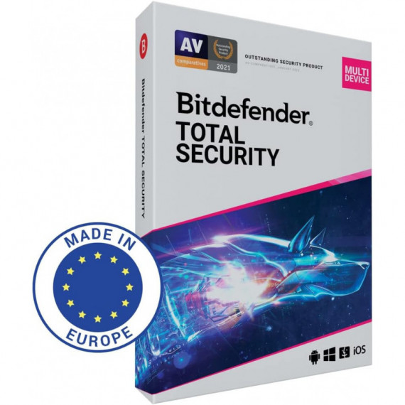 Bitdefender Total Security Multi-device 5 Usarios 1 Año  ALCATRAZ