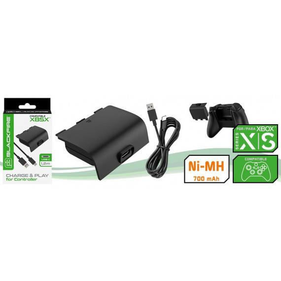 Batería + Cable de Carga Blackfire Xboxseriess / Xboxseriesx  ARDISTEL