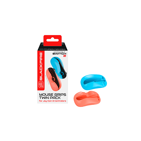 BLACKFIRE SWITCH2 Kit de Grips Modo Ratón para JOYCON2