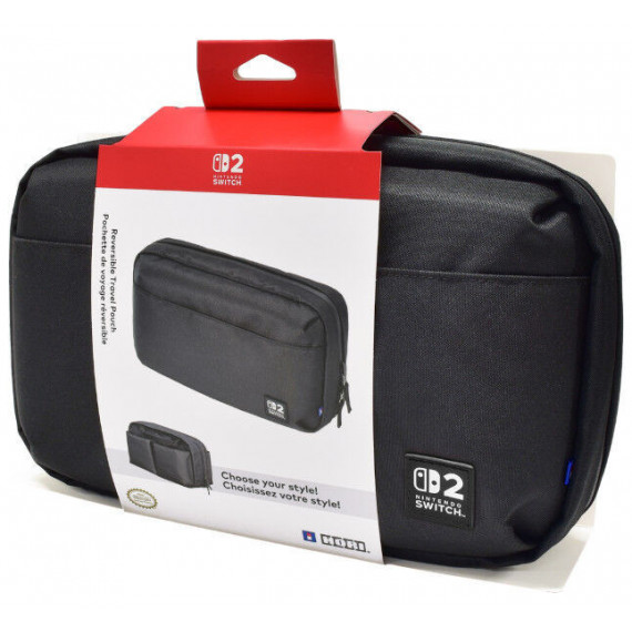 Bolsa de Viaje Reversible Negra Nintendo SWITCH2  HORI