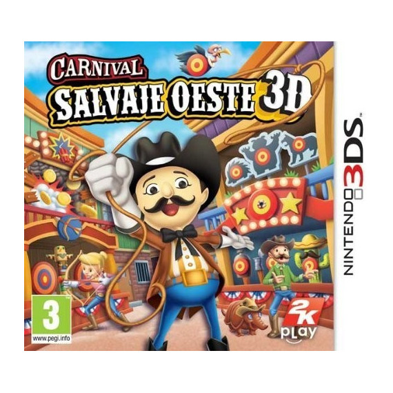 Carnival Salvaje Oeste Nintendo 3DS  TAKE2