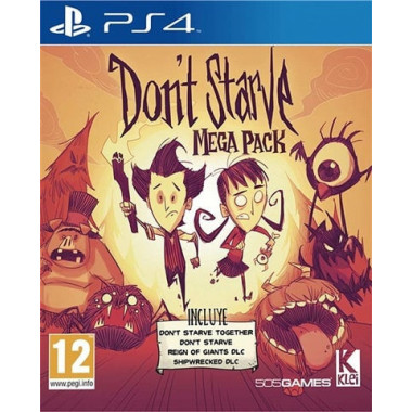 Don&acute;t Starve Mega Pack PS4  GAMES