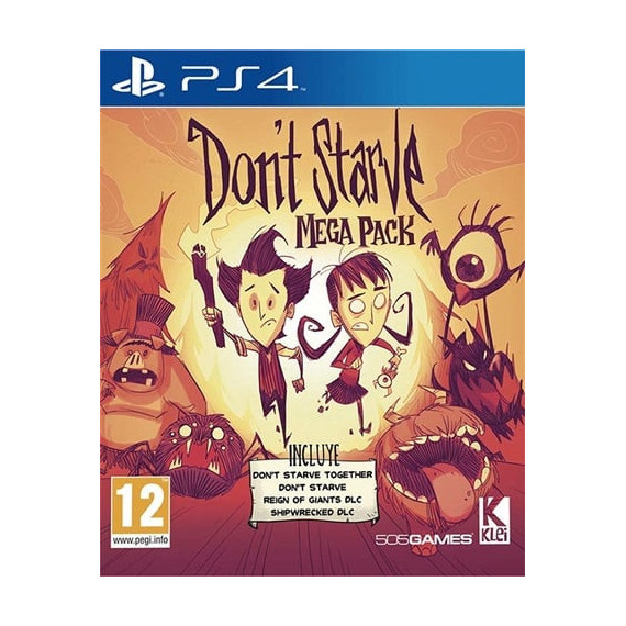 Don´t Starve Mega Pack PS4  GAMES