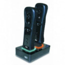 Dual Charging Station Plus Negro-mad Catz-wii  SHINE STAR S.A