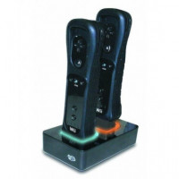 Dual Charging Station Plus Negro-mad Catz-wii  SHINE STAR S.A