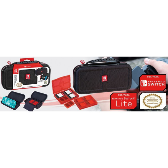Funda NINTENDO Traveler Deluxe Travel Case Black NNS40 Switch