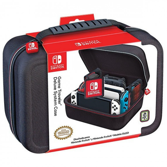 Funda de Viaje NNS61 Lic. Negro para Nintendo Switch  ARDISTEL