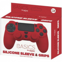 Funda Roja para Mando y Grips PS4  BLADE