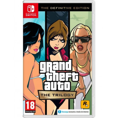 Gta The Trilogy The Definitive Edition Ciab Nintendo Switch  ROCKSTAR GAMES