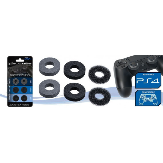 Grips de Precisión Blackfire Joystick Assist PS4  ARDISTEL
