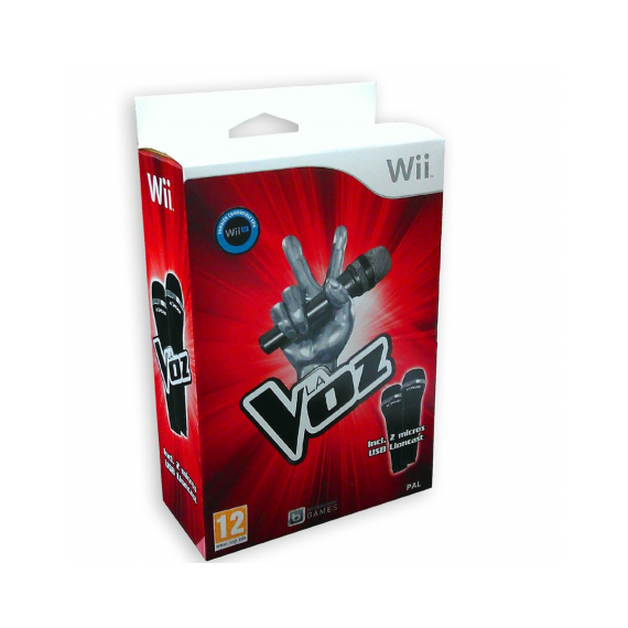 la Voz +  2 Mic. (tele 5) Wii  BADLAND GAMES