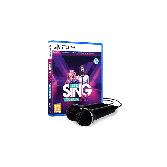 Lets Sing 2023 Incluye Canciones Españolas   2 Microf. PS5  RAVENS