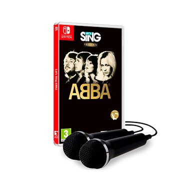 Lets Sing Abba + 2 Micr&oacute;fonos Switch  RAVENS