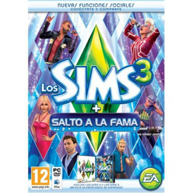 los Sims 3 + Salto a la Fama Pc  ELECTRONIC ARTS