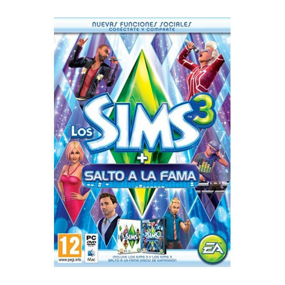 los Sims 3 + Salto a la Fama Pc  ELECTRONIC ARTS