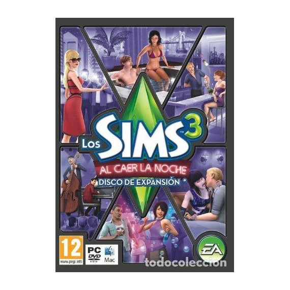 los Sims 3 Al Caer la Noche Pc E.a.  ELECTRONIC ARTS