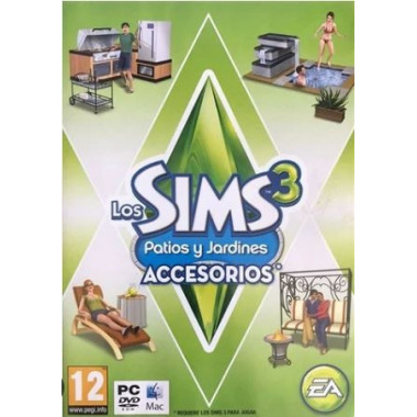 los Sims 3 Patios y Jardines Acceso Pc E.a.  ELECTRONIC ARTS