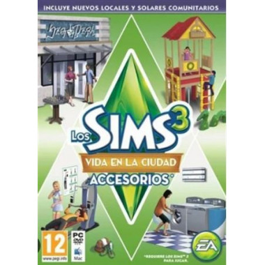 los Sims 3 Vida en la Ciudad Accesorios Pc E.a.  ELECTRONIC ARTS