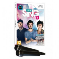 Let's Sing 10 + 2 Micros Wii  PLAION