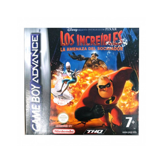 los Increibles: la Amenaza del Socavador Gameboy Advance  THQ